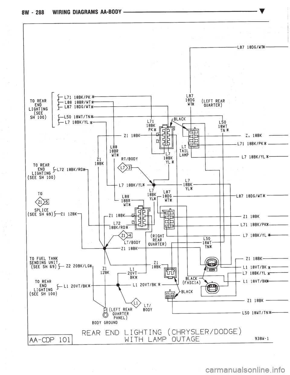 CHEVROLET DYNASTY 1993  Service Manual 