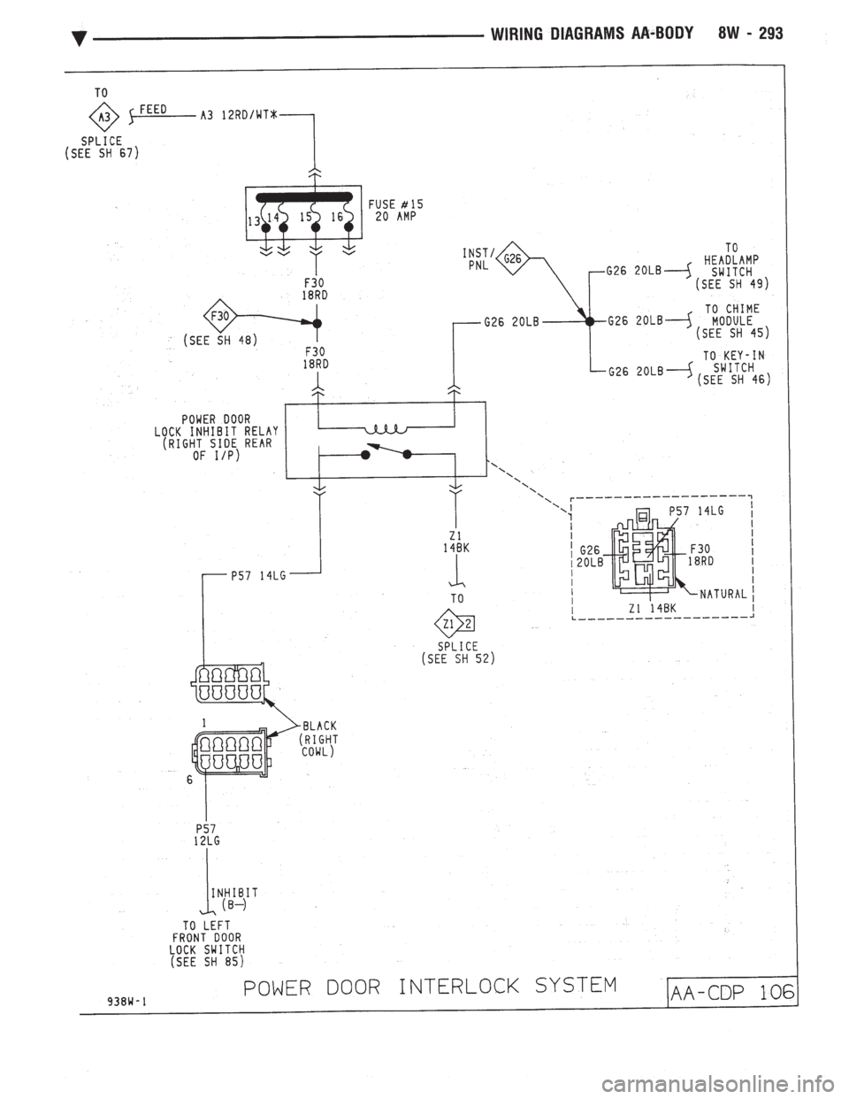 CHEVROLET DYNASTY 1993  Service Manual 