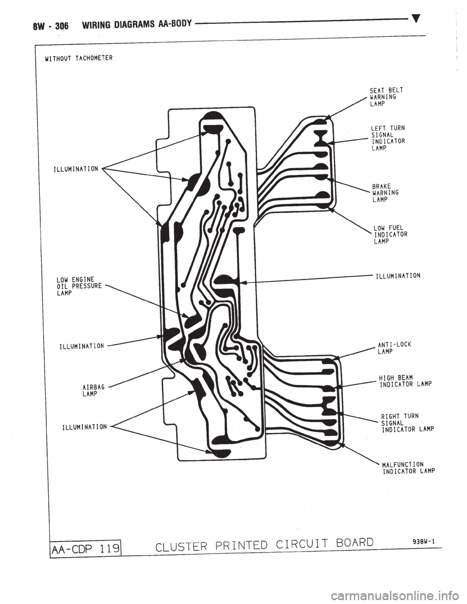 CHEVROLET DYNASTY 1993  Service Manual 