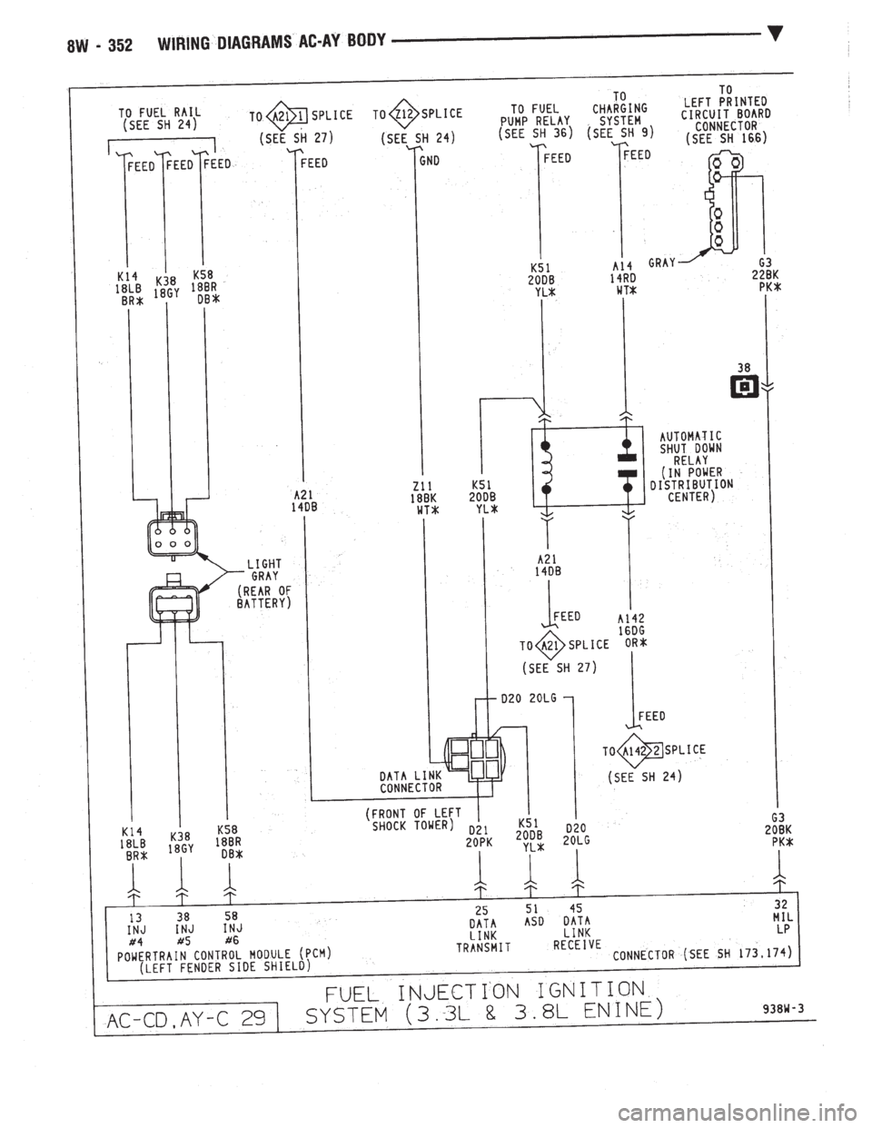 CHEVROLET DYNASTY 1993  Service Manual 