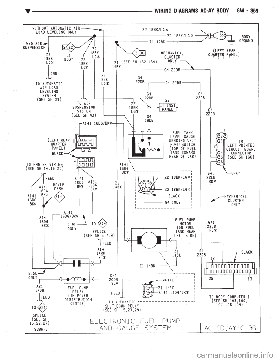 CHEVROLET DYNASTY 1993  Service Manual 