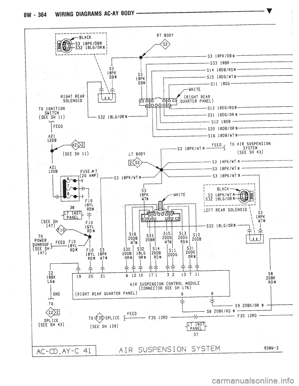 CHEVROLET DYNASTY 1993  Service Manual 