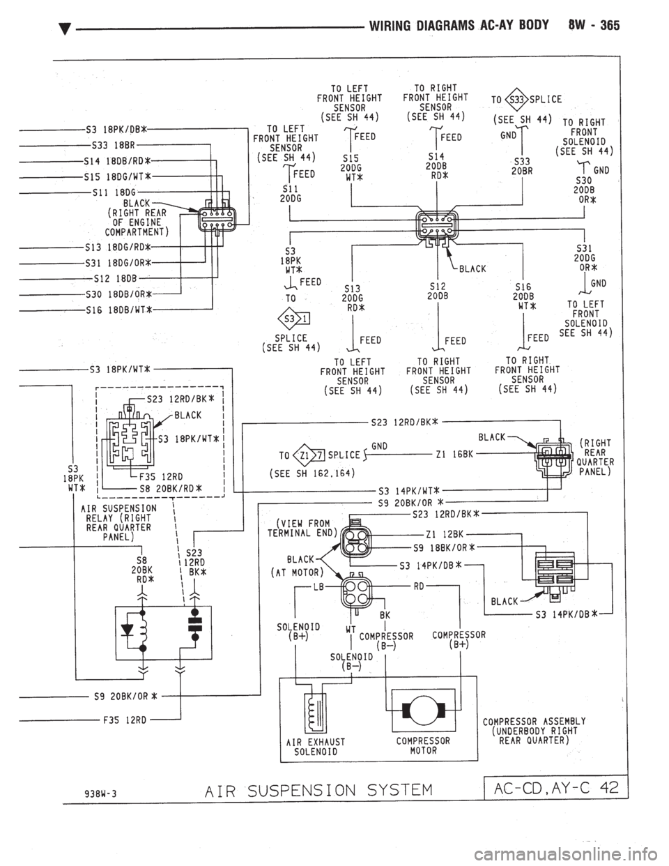 CHEVROLET DYNASTY 1993  Service Manual 