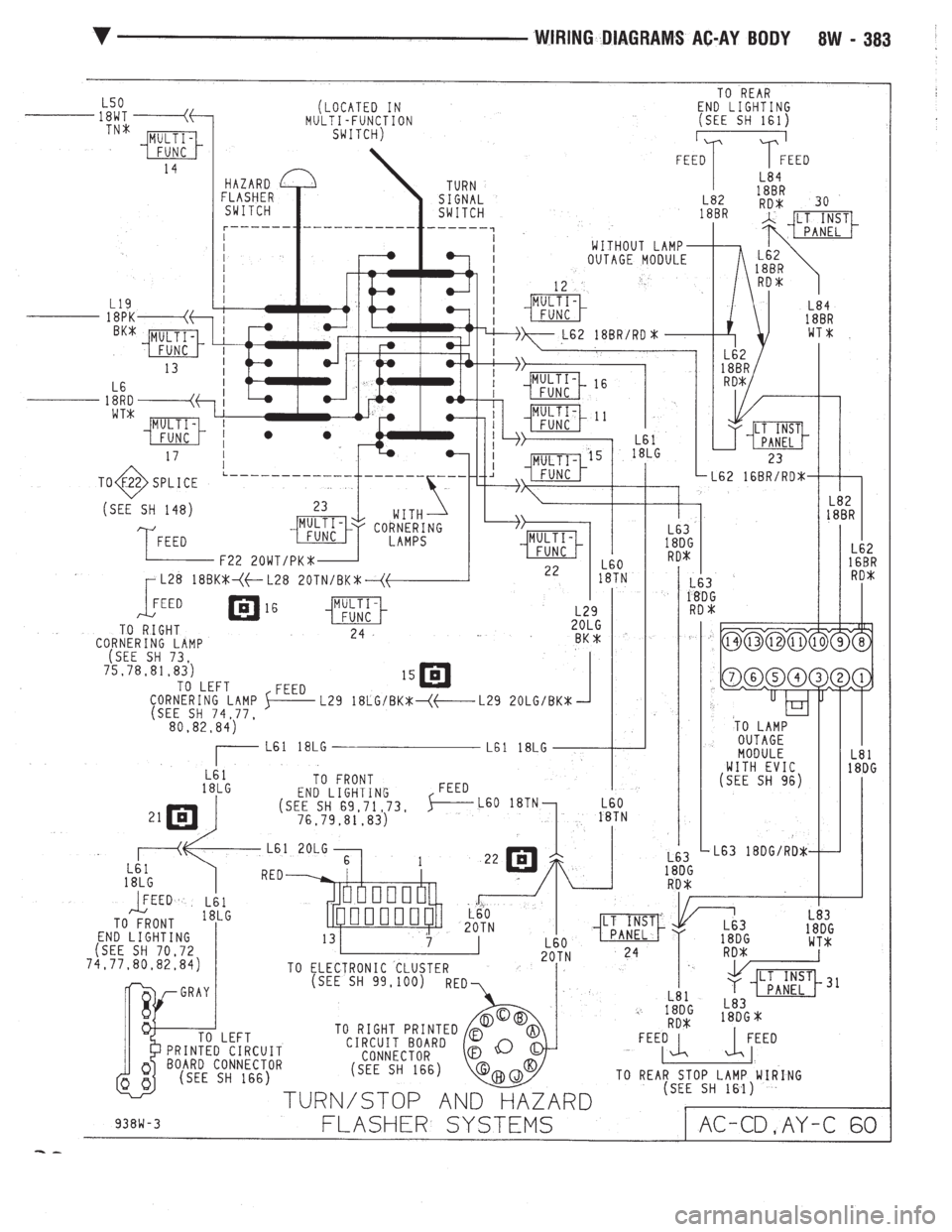 CHEVROLET DYNASTY 1993  Service Manual 