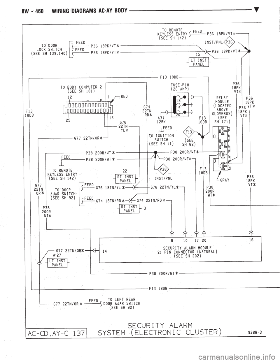 CHEVROLET DYNASTY 1993  Service Manual 