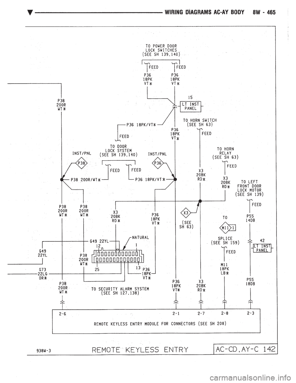 CHEVROLET DYNASTY 1993  Service Manual 