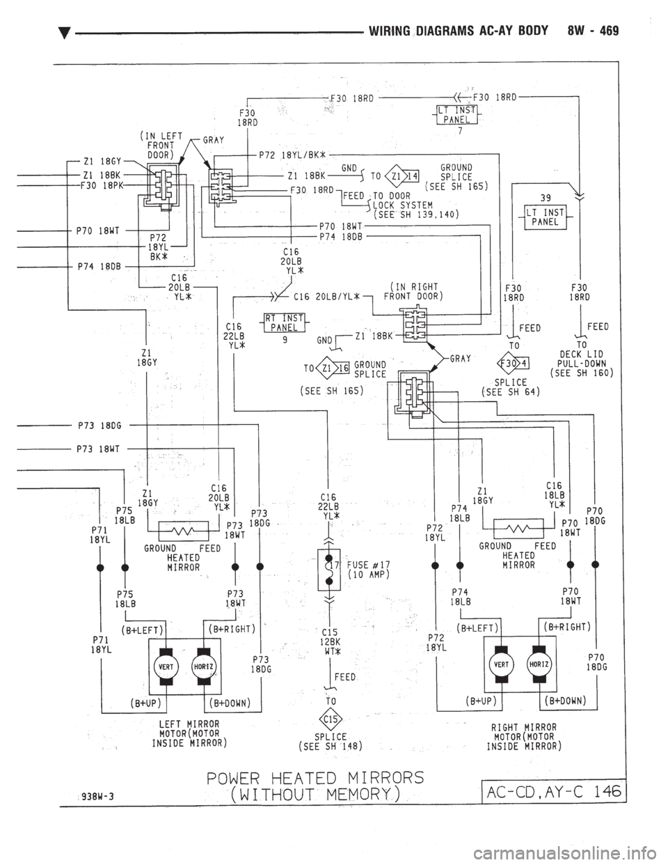 CHEVROLET DYNASTY 1993  Service Manual 