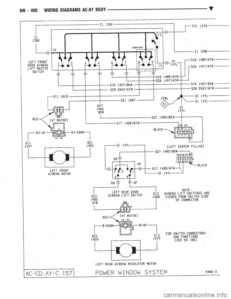 CHEVROLET DYNASTY 1993  Service Manual 