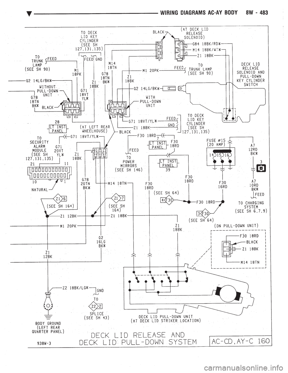 CHEVROLET DYNASTY 1993  Service Manual 