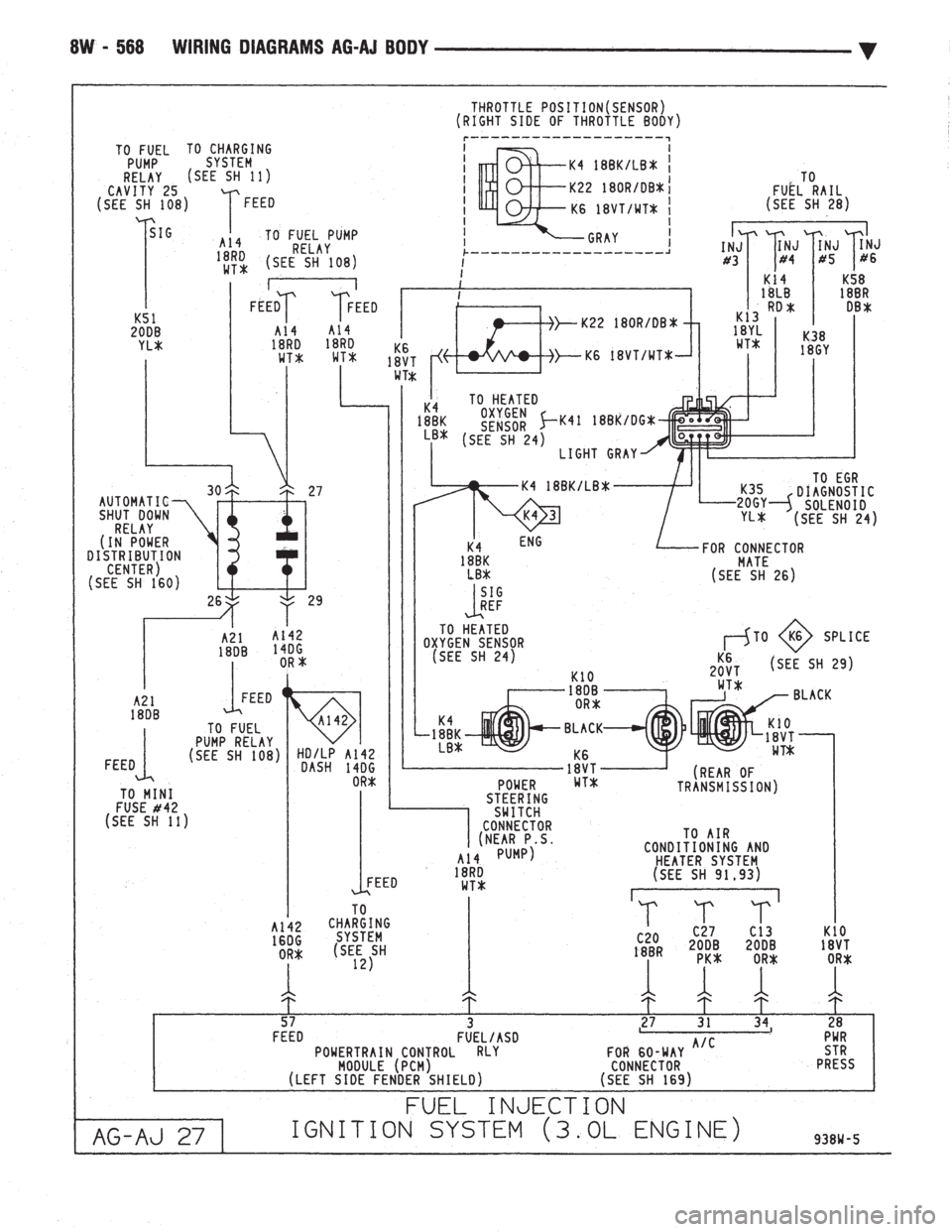CHEVROLET DYNASTY 1993  Service Manual 