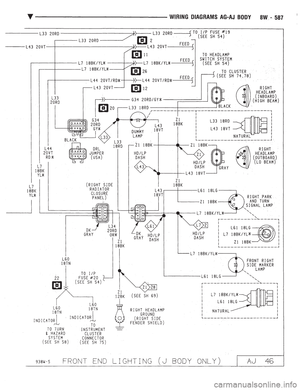 CHEVROLET DYNASTY 1993  Service Manual 