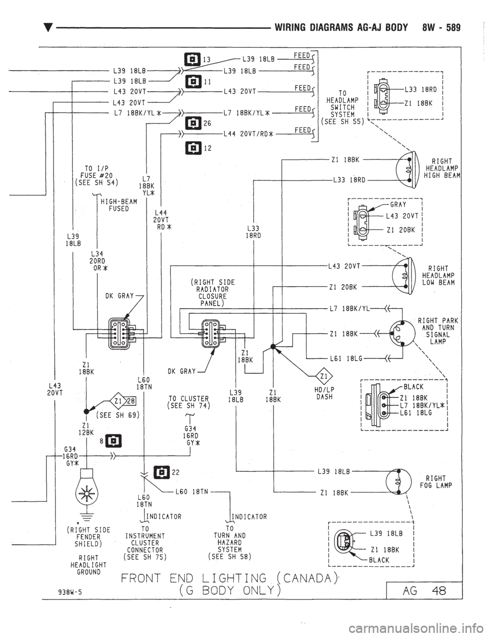 CHEVROLET DYNASTY 1993  Service Manual 