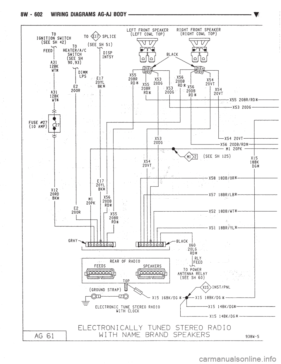 CHEVROLET DYNASTY 1993  Service Manual 
