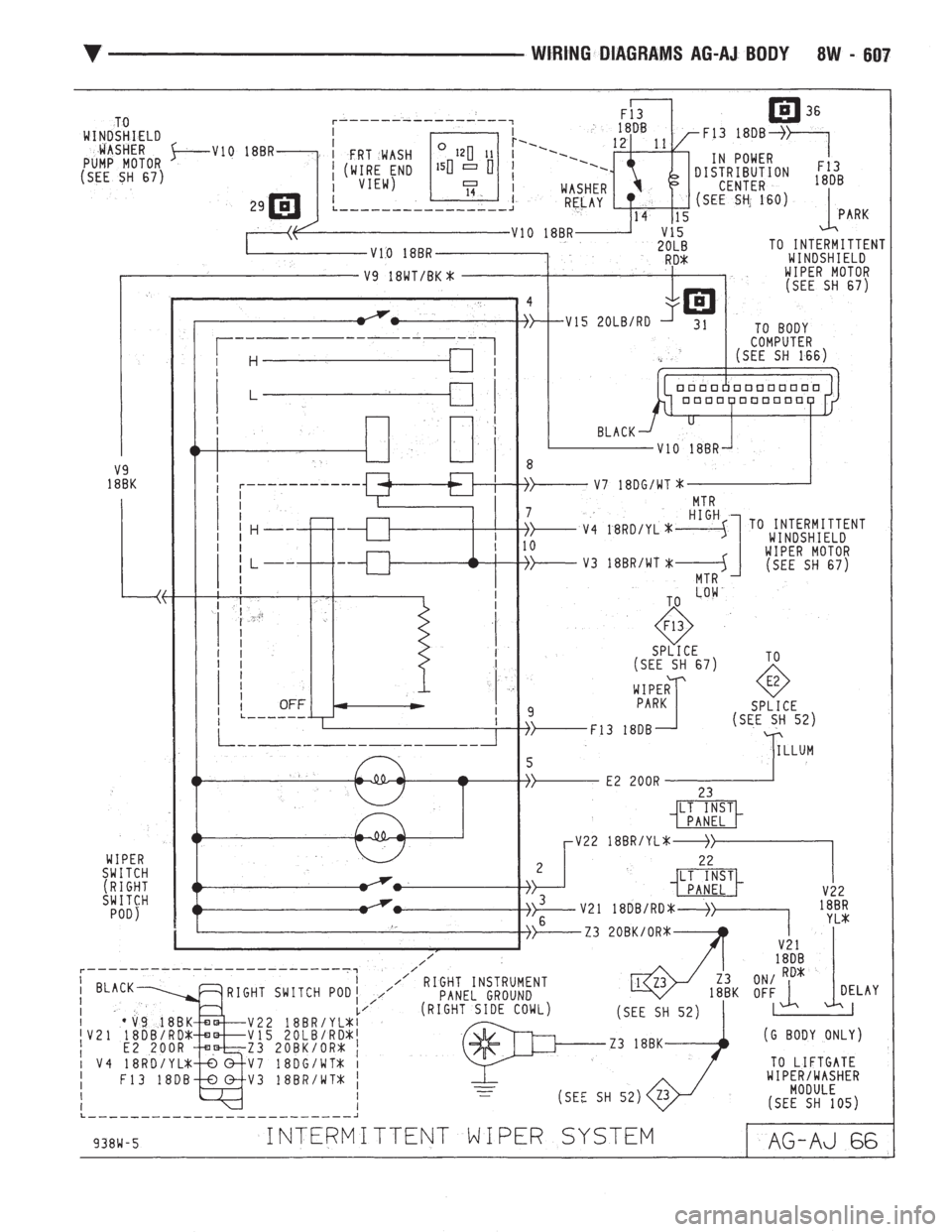 CHEVROLET DYNASTY 1993  Service Manual 