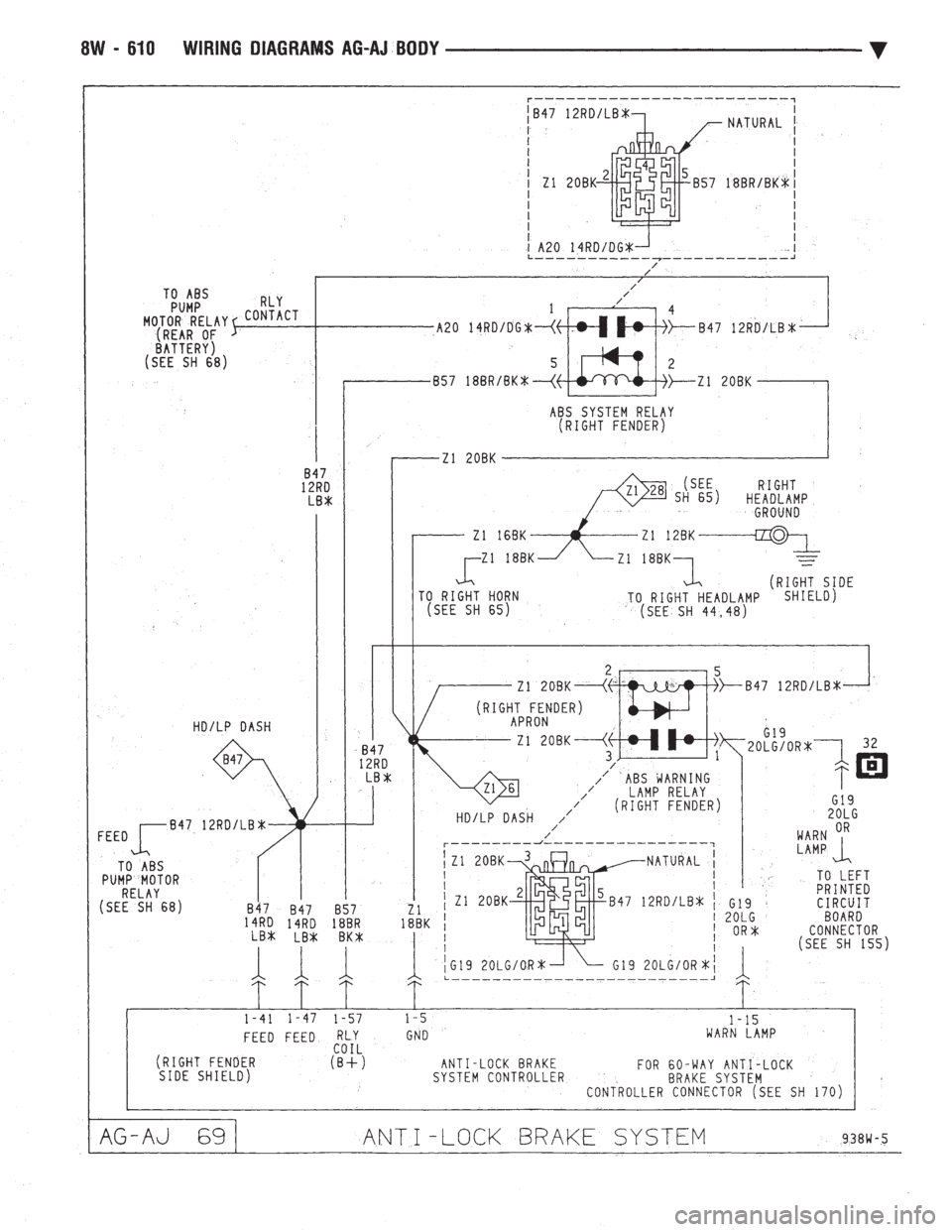 CHEVROLET DYNASTY 1993  Service Manual 
