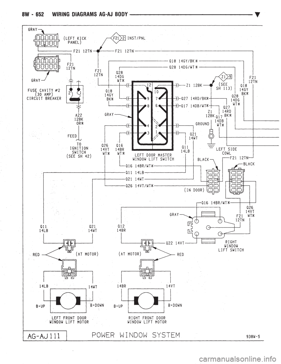 CHEVROLET DYNASTY 1993  Service Manual 
