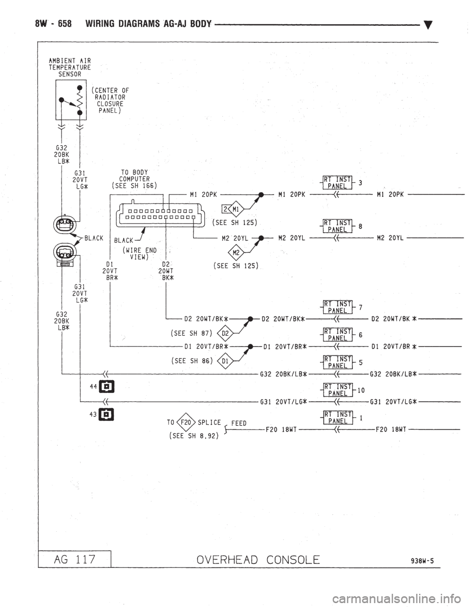 CHEVROLET DYNASTY 1993  Service Manual 