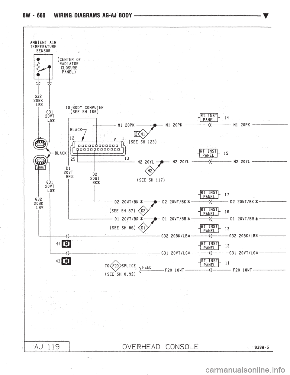 CHEVROLET DYNASTY 1993  Service Manual 