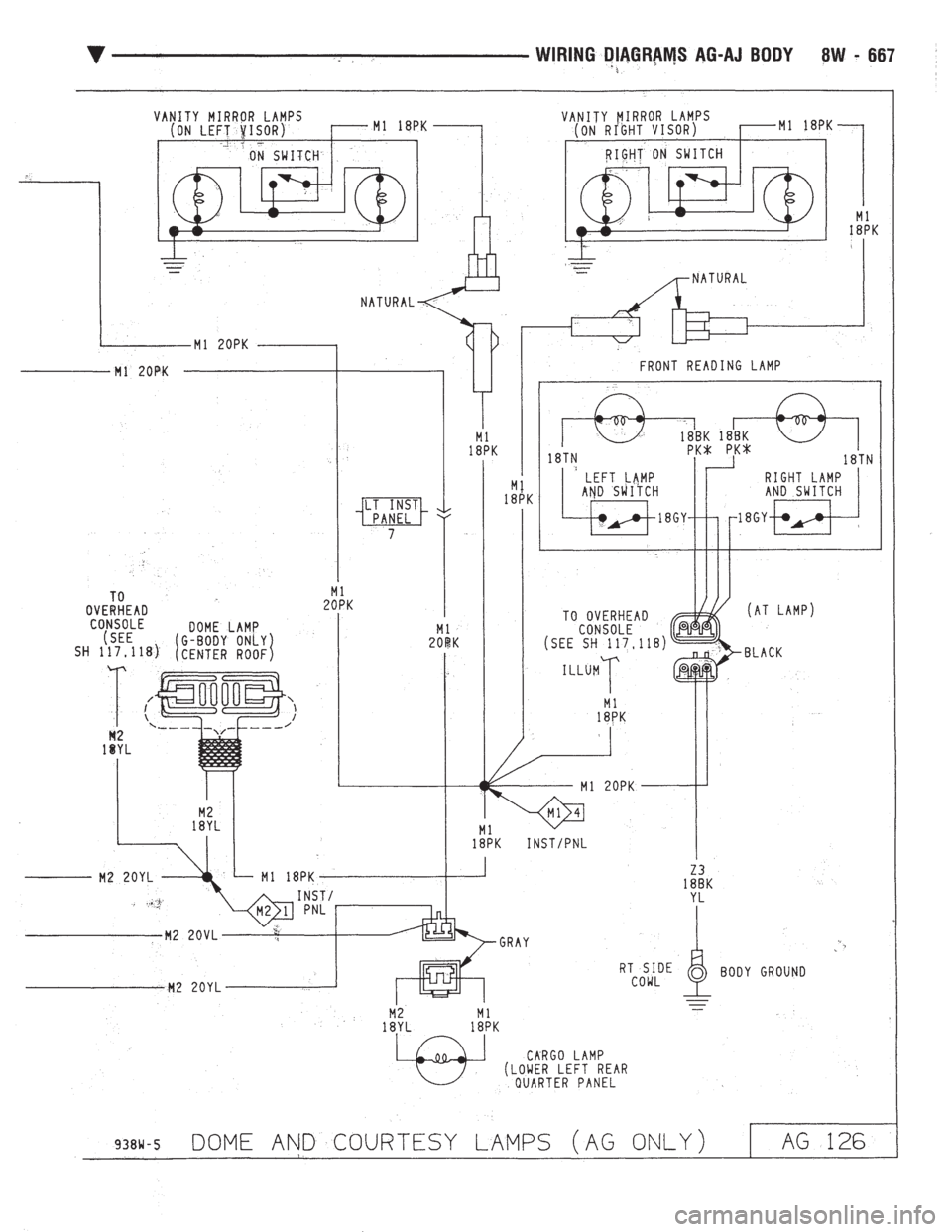 CHEVROLET DYNASTY 1993  Service Manual 