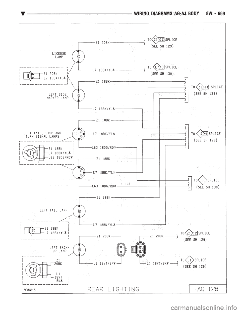CHEVROLET DYNASTY 1993  Service Manual 