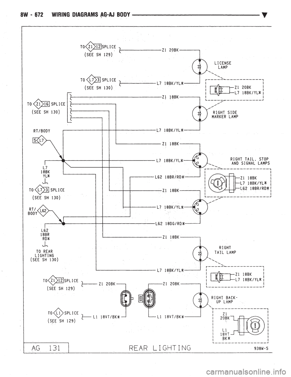 CHEVROLET DYNASTY 1993  Service Manual 