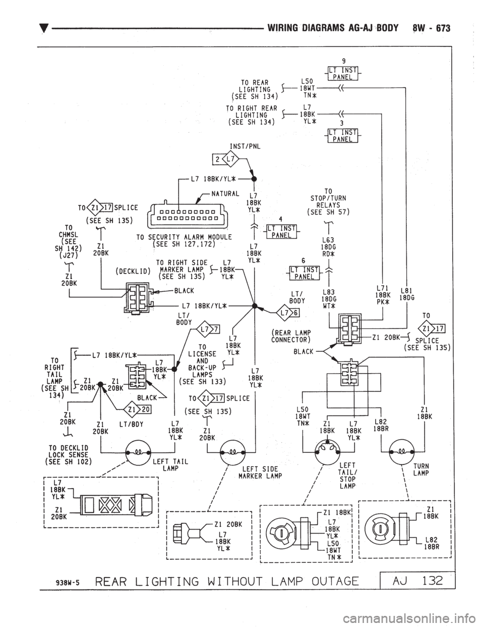 CHEVROLET DYNASTY 1993  Service Manual 