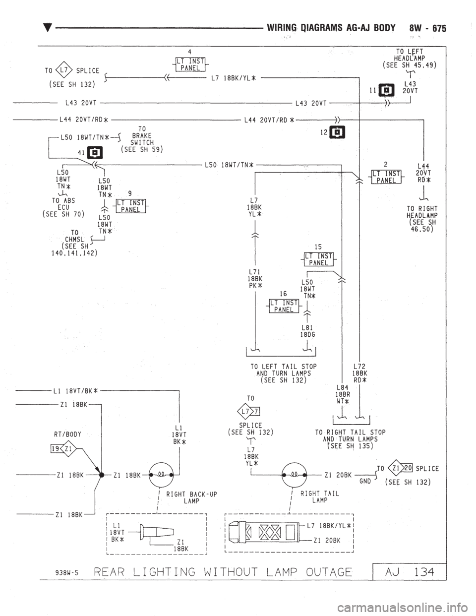 CHEVROLET DYNASTY 1993  Service Manual 