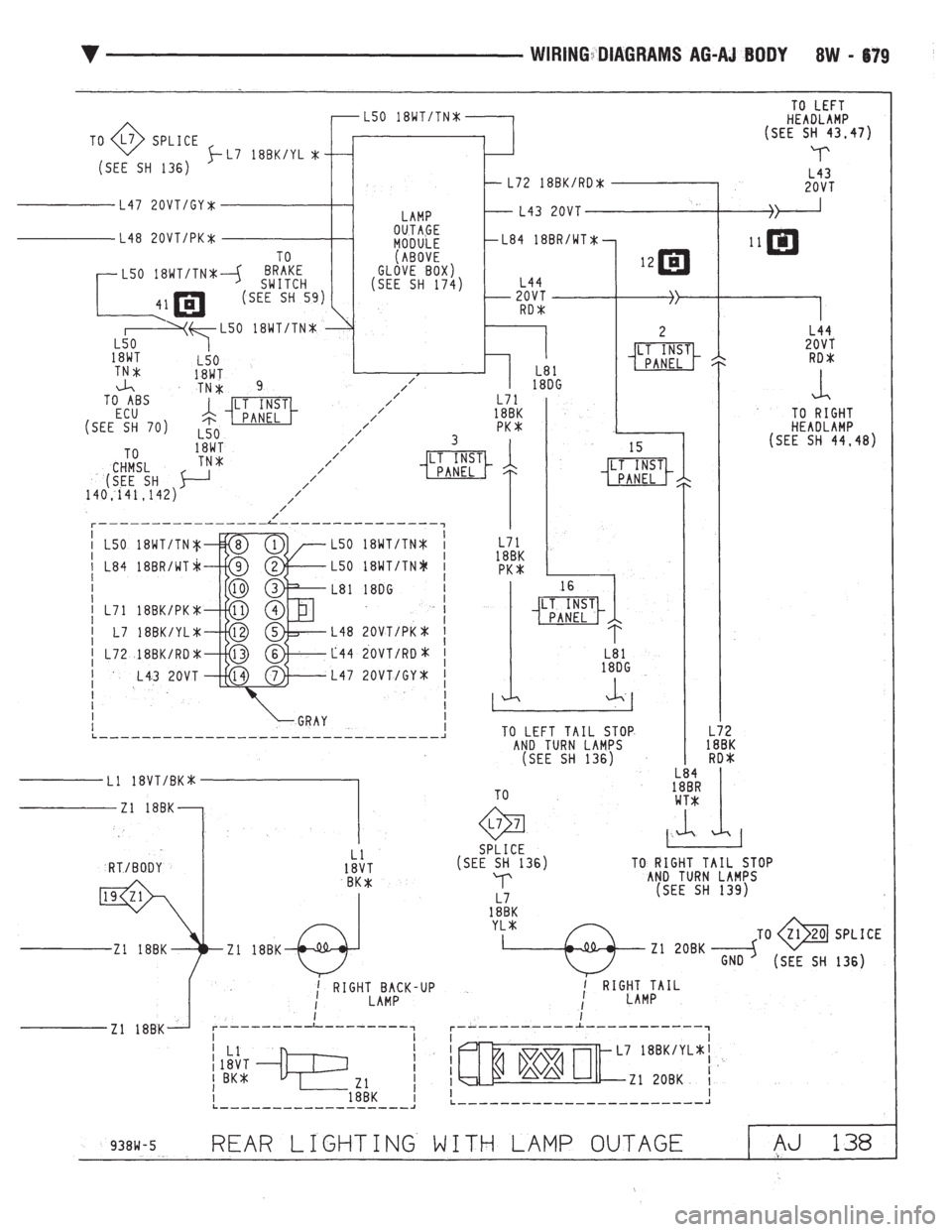 CHEVROLET DYNASTY 1993  Service Manual 
