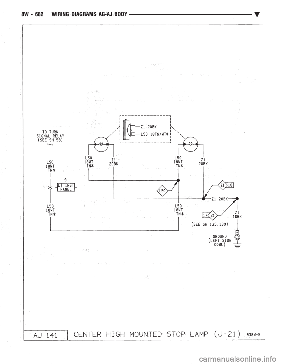 CHEVROLET DYNASTY 1993  Service Manual 