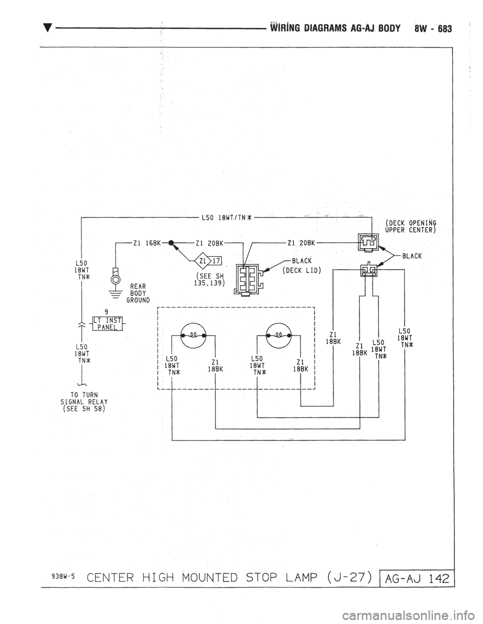 CHEVROLET DYNASTY 1993  Service Manual 