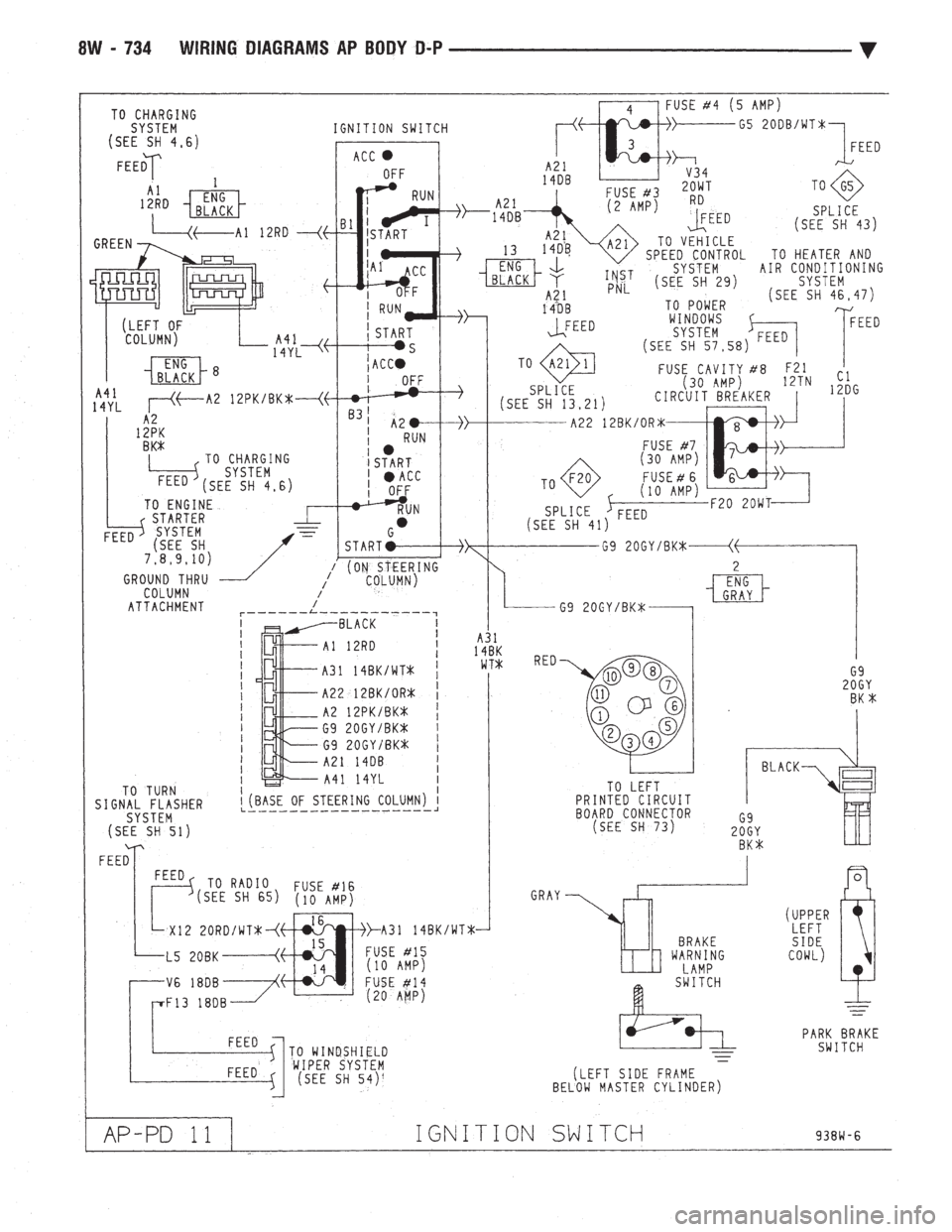 CHEVROLET DYNASTY 1993  Service Manual 