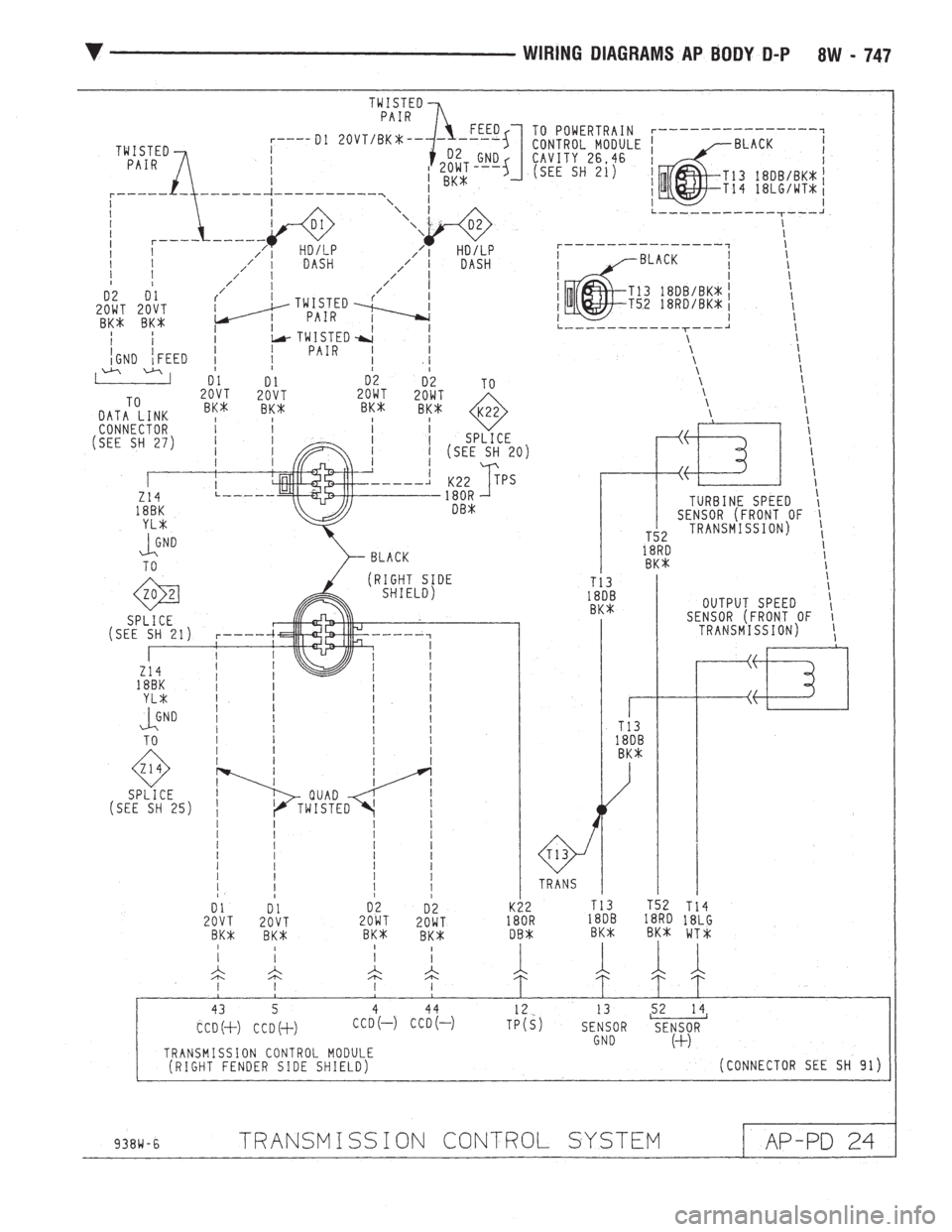 CHEVROLET DYNASTY 1993  Service Manual 