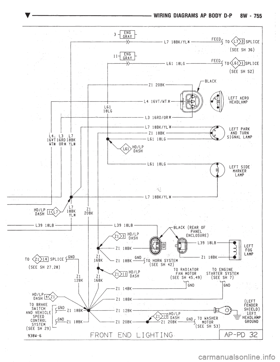 CHEVROLET DYNASTY 1993  Service Manual 