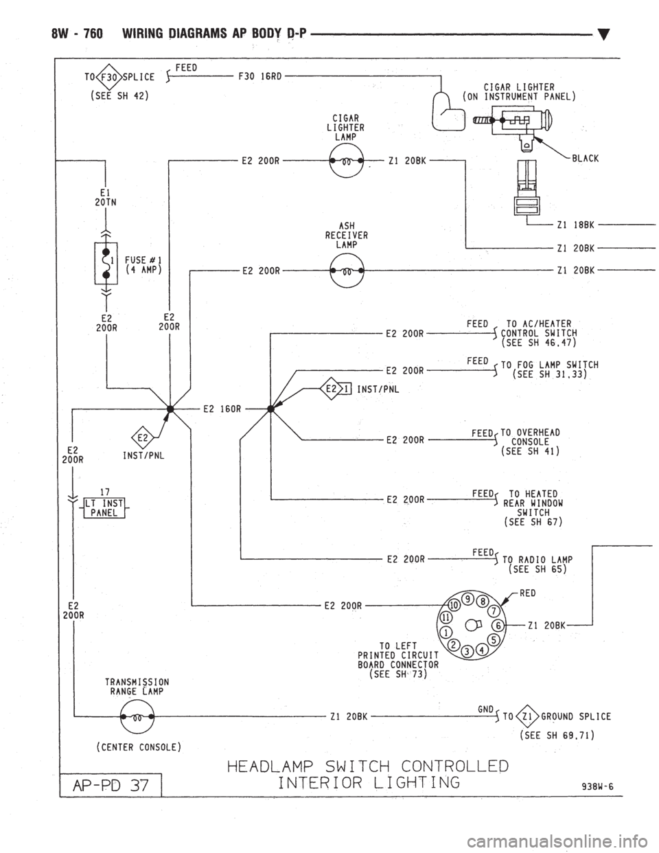 CHEVROLET DYNASTY 1993  Service Manual 