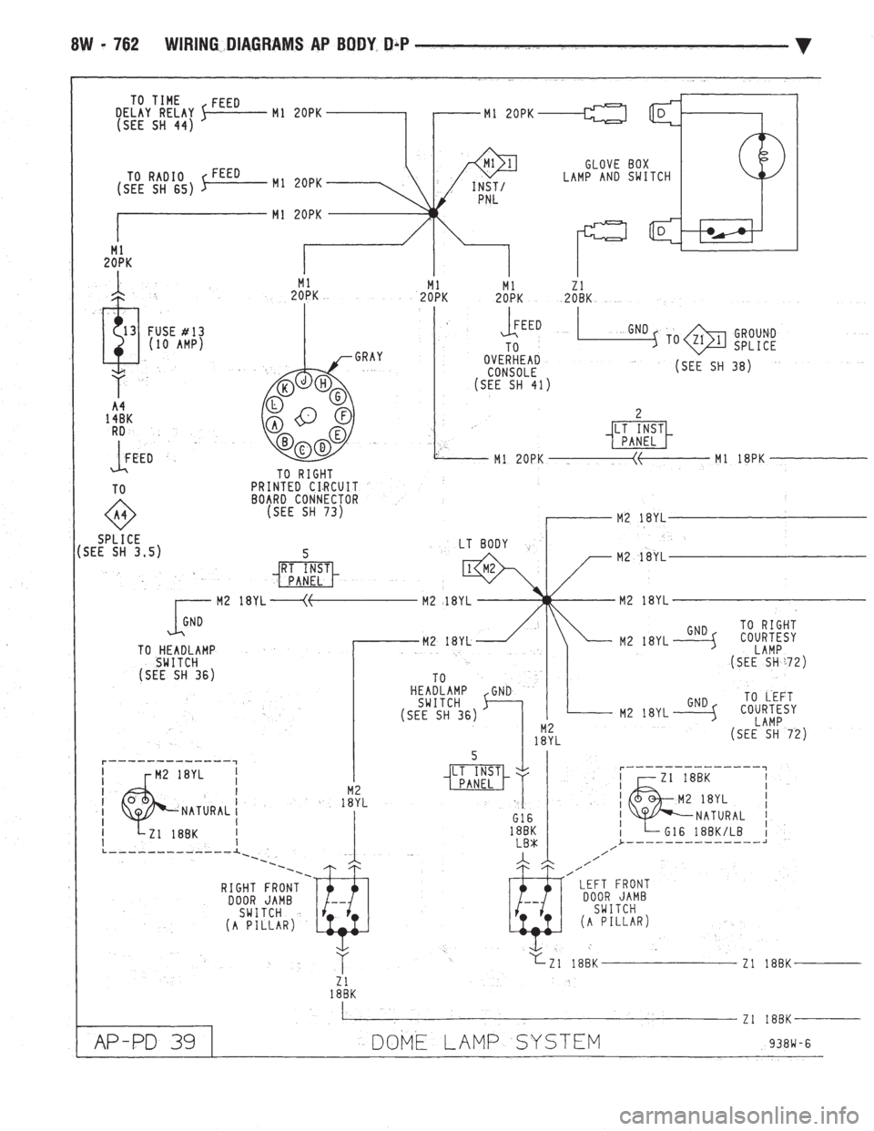 CHEVROLET DYNASTY 1993  Service Manual 