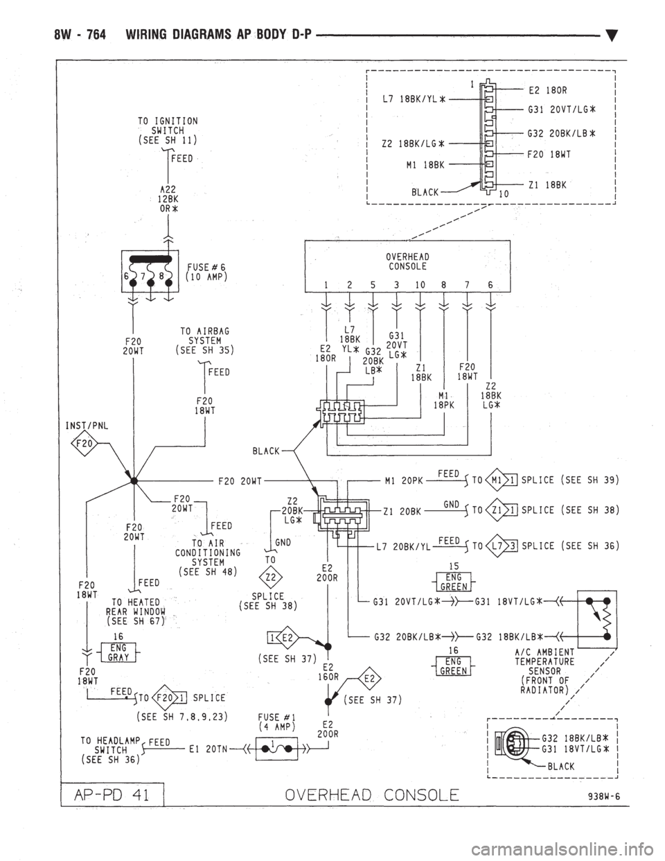 CHEVROLET DYNASTY 1993  Service Manual 