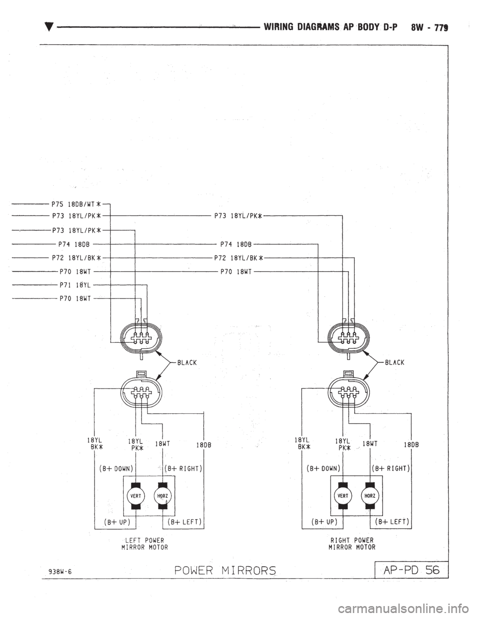 CHEVROLET DYNASTY 1993  Service Manual 