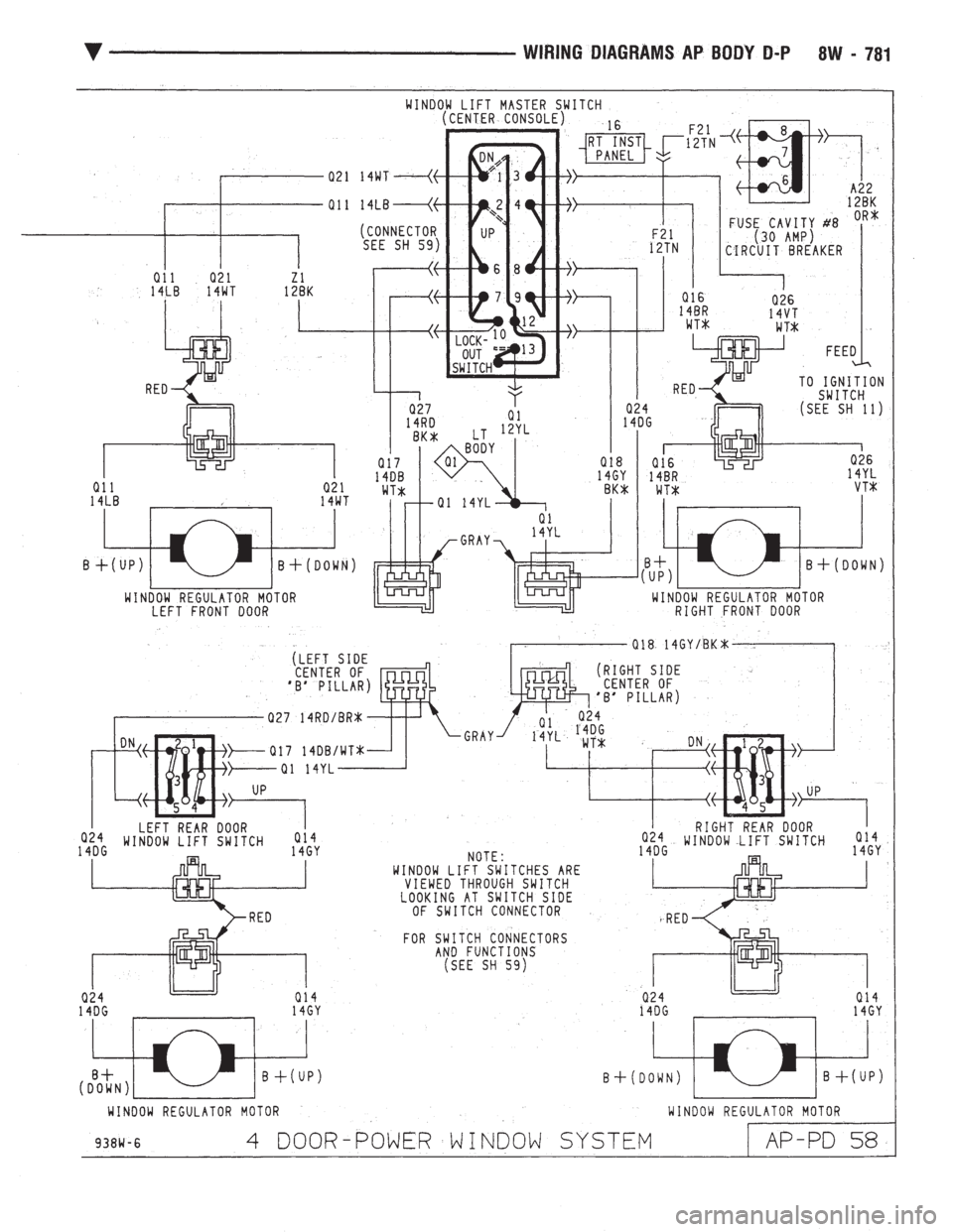 CHEVROLET DYNASTY 1993  Service Manual 