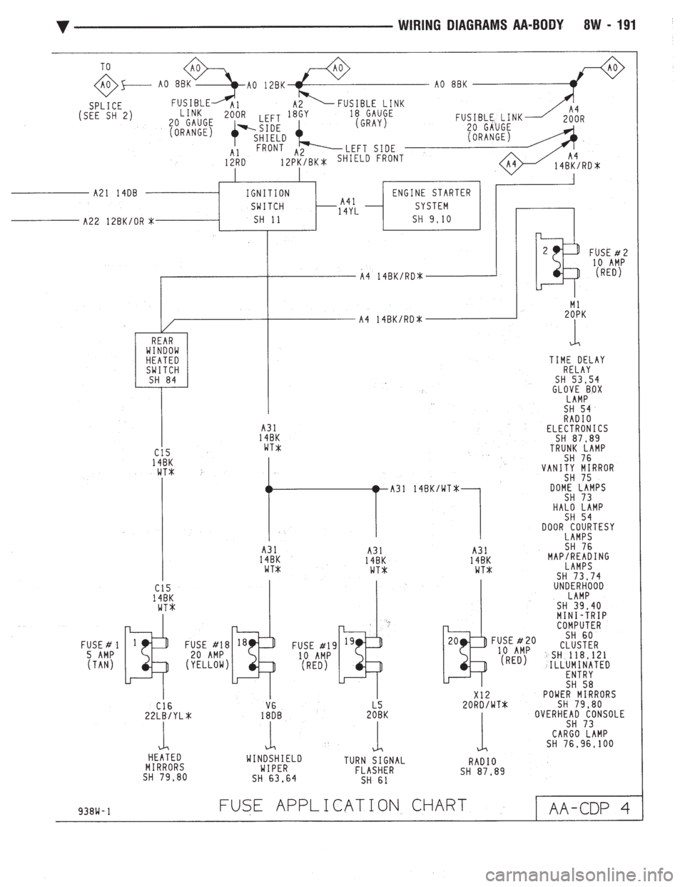 CHEVROLET DYNASTY 1993  Service Manual 