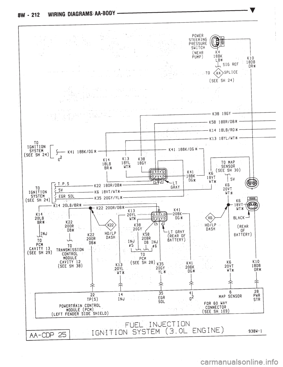 CHEVROLET DYNASTY 1993  Service Manual 