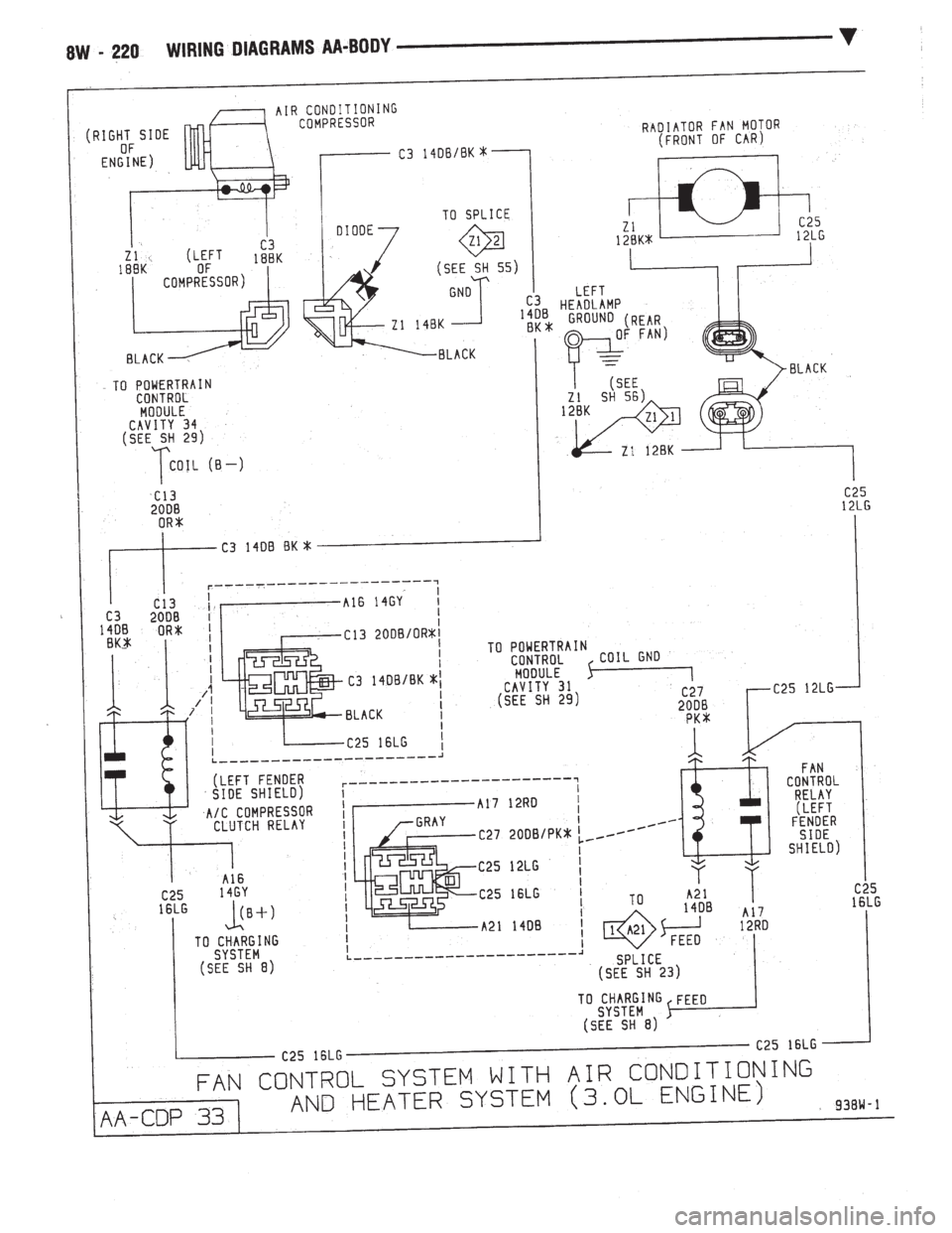 CHEVROLET DYNASTY 1993  Service Manual 