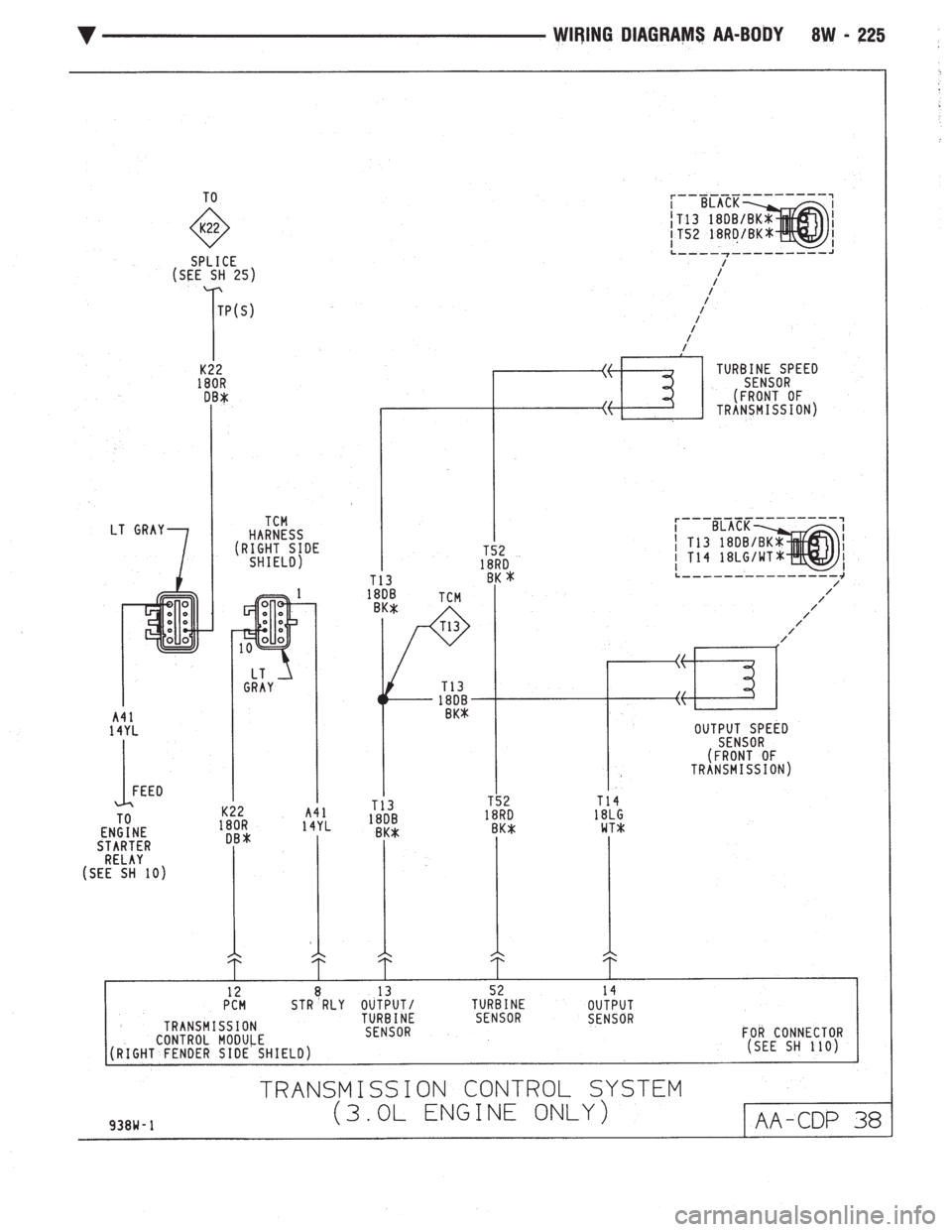 CHEVROLET DYNASTY 1993  Service Manual 