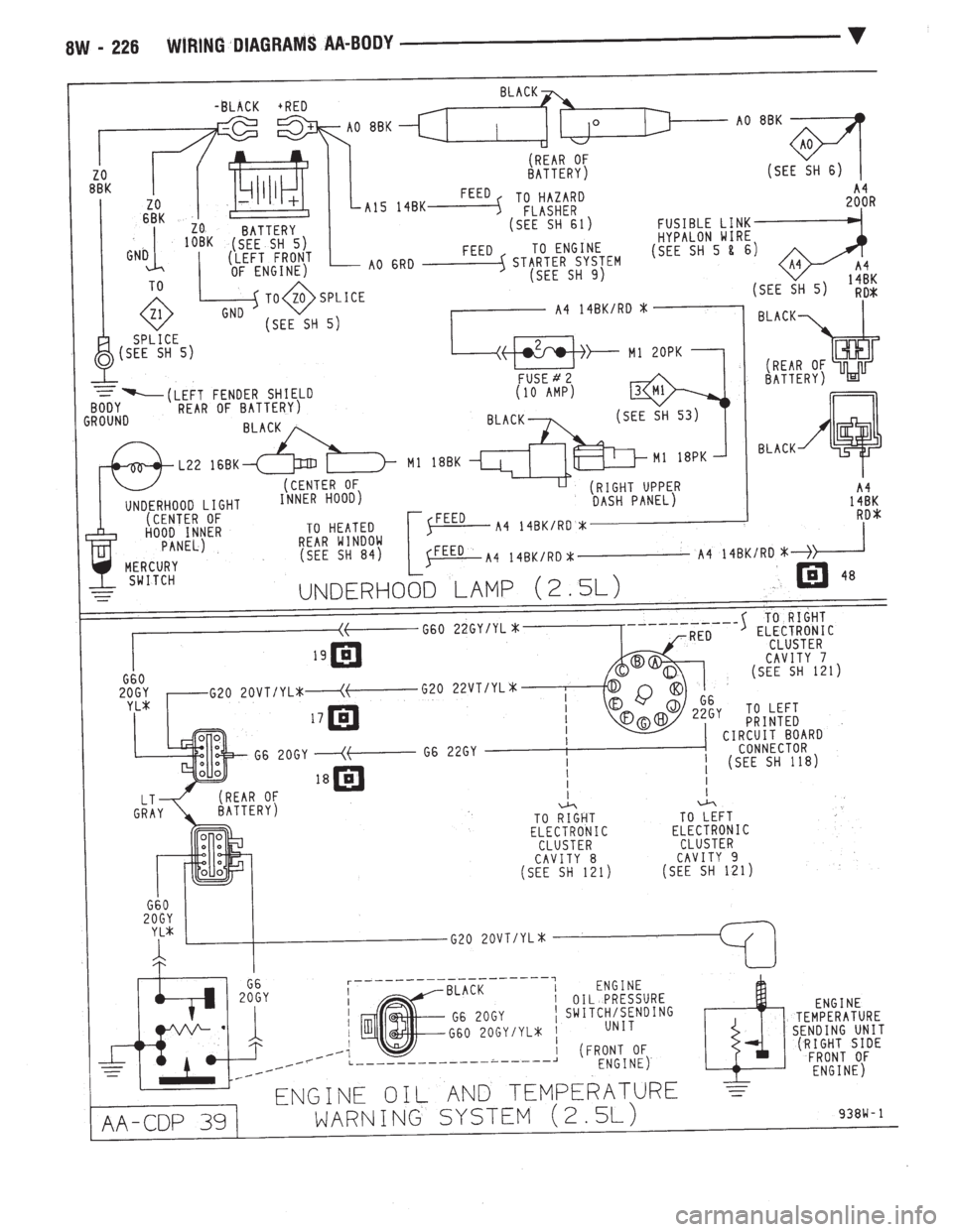 CHEVROLET DYNASTY 1993  Service Manual 