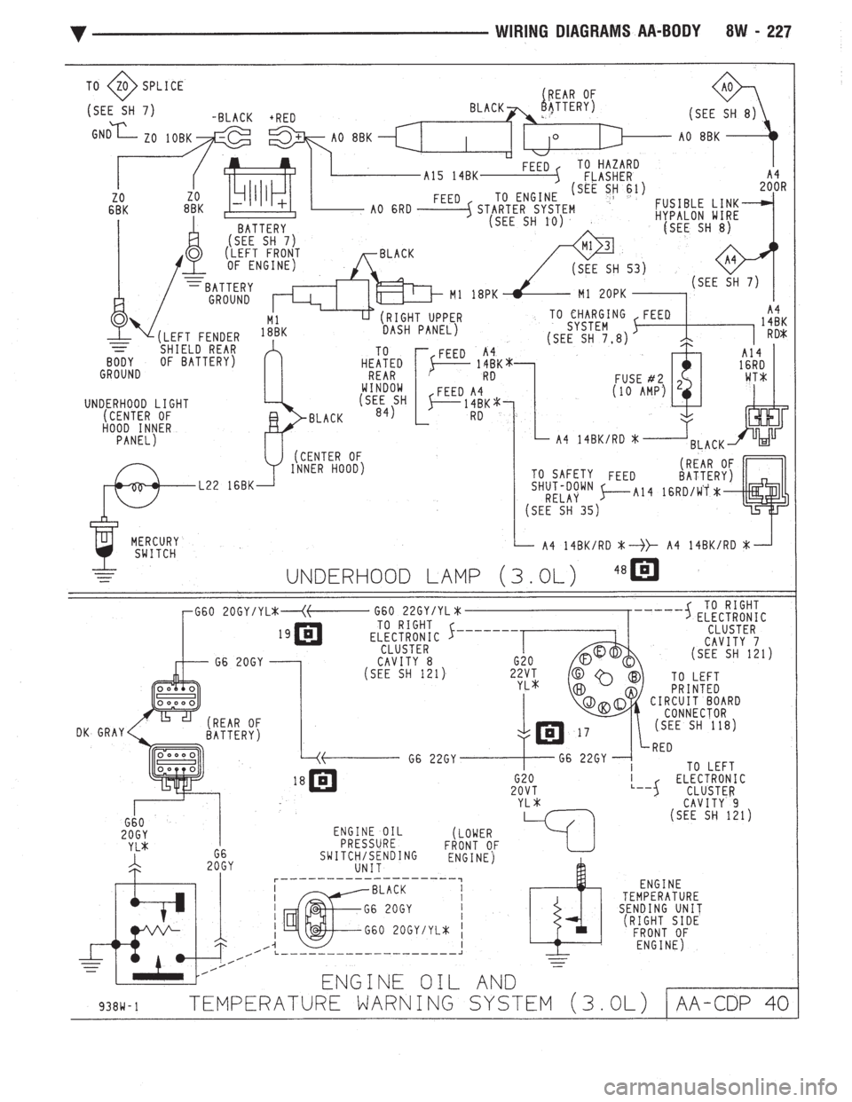 CHEVROLET DYNASTY 1993  Service Manual 