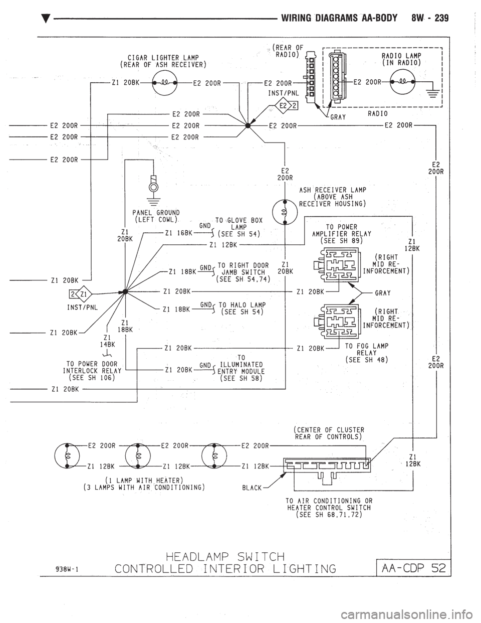CHEVROLET DYNASTY 1993  Service Manual 