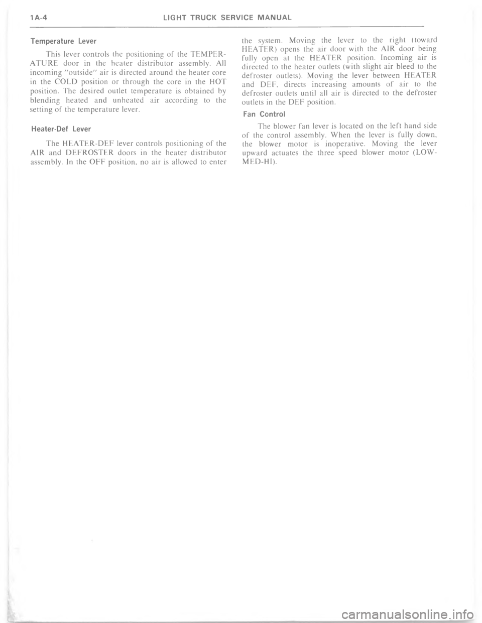 CHEVROLET LIGHT DUTY TRUCK 1977  Service Manual 	 $ / ? $ ( - *+ ( $  $$(




*

%



%
=

	
	

	






 