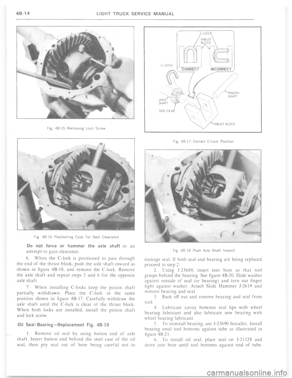 CHEVROLET LIGHT DUTY TRUCK 1977  Service Manual 8 = ( : " > :6         ).
8 = (  "$::  :    
8 = ( : " 0 :          8 (      
\)

?

%

2
,
*
*

1
