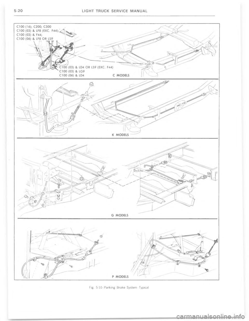CHEVROLET LIGHT DUTY TRUCK 1977  Service Manual 