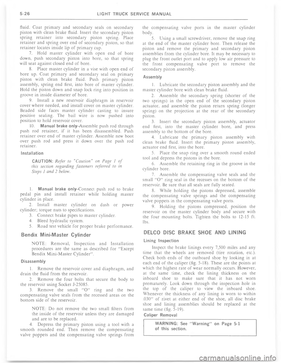 CHEVROLET LIGHT DUTY TRUCK 1977  Service Manual 	 5 * (  	 %	( %%  %	(
*% )   	 %  %	( *%
%*   %	( *% %*  
 