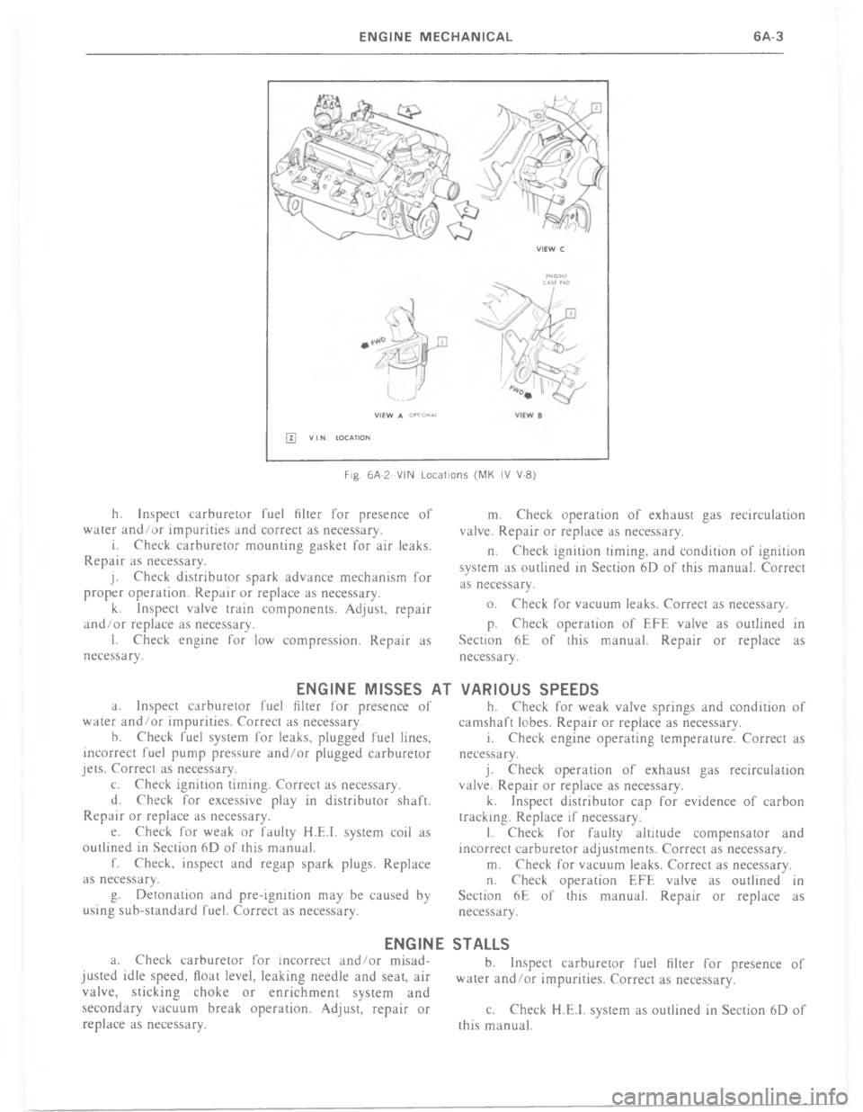 CHEVROLET LIGHT DUTY TRUCK 1977  Service Manual    7  
43
%*%3

8

\)


;
*






\)


;

	






%


;
/
%

/

%

&
*
#






;
/






#



\)

 